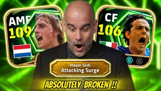 NEW CRUYFF AND INZAGHI 🔥 WITH ATTACKING SURGE SKILL IS ABSOLUTELY BROKEN ‼️ | #efootball2026 
