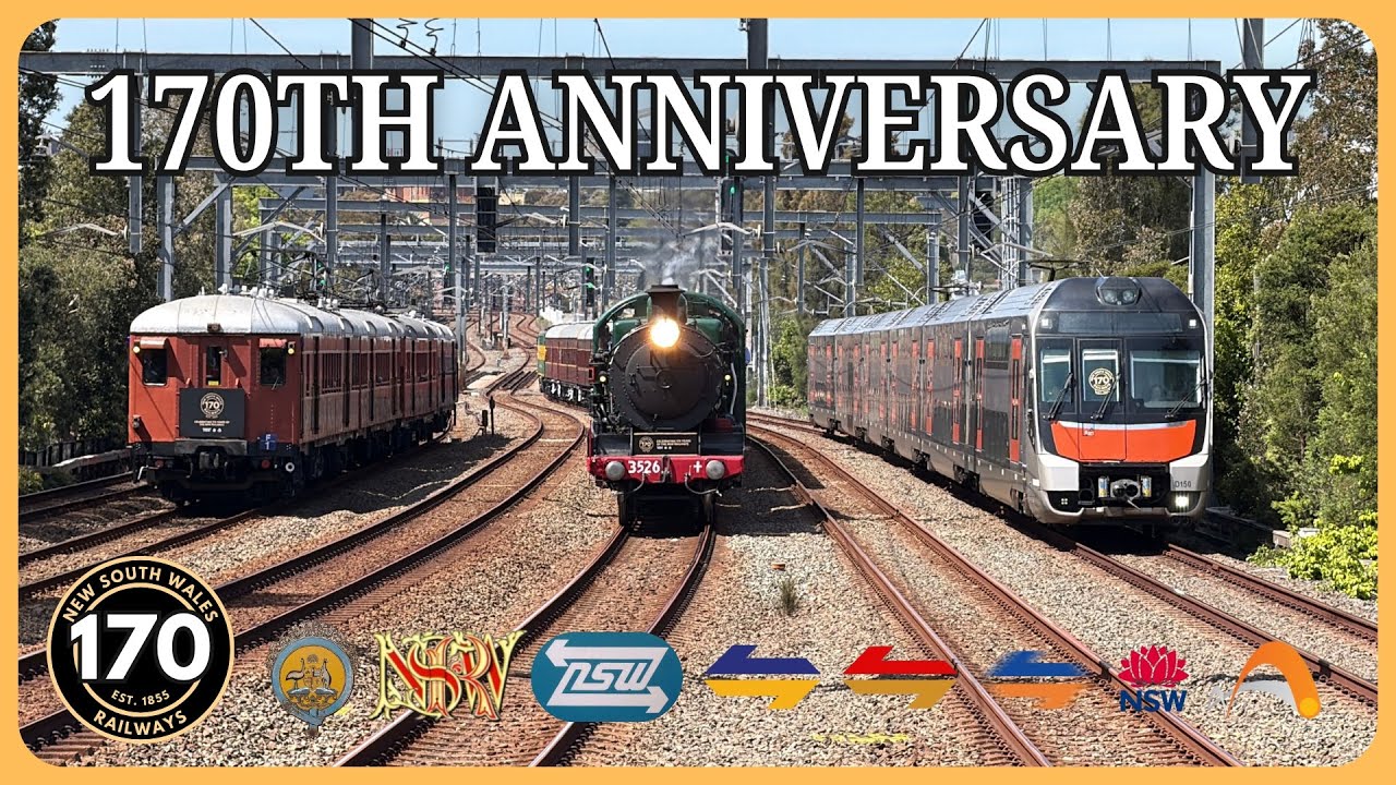 Celebrating 170 YEARS of NSW Railways - The 2025 Great Train Race ...