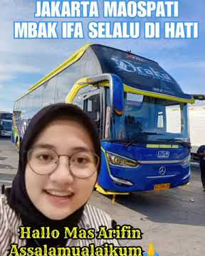 Live Streaming Bersama MBAK IFA Pramugari Cantik BUS STJ DRAKA #PramugariBus #AyumuTenananOraEditan