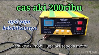 review cas aki harga 200ribu. apakah rekomendasi, bisakah untuk sepeda motor