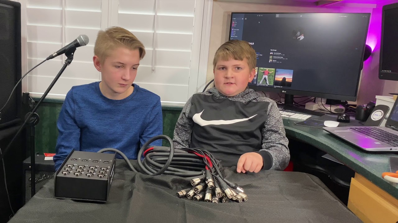 Live Band Cable Management, Snake Cable Unboxing Seismic Audio SACB-12x4x25 and Shout out to DJ BARR