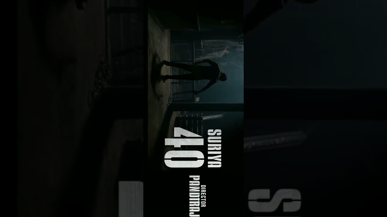 Suriya 40 / First look announcement / Sun pictures