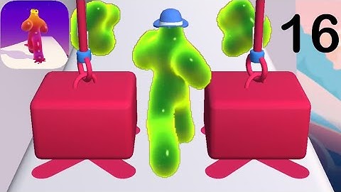Blob Runner 3D - Gameplay All Levels #16