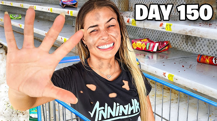 PASSEI 100 HORAS NO SUPERMERCADO !!
