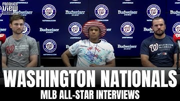 Juan Soto, Trea Turner & Kyle Schwarber React to Being Named 2021 MLB All-Star