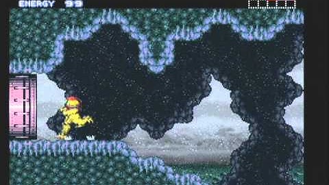 Super Metroid (recording test with capture card via VirtualDub)