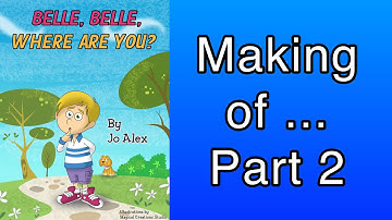 Part 2 of using iBooks Author to create Belle, Belle, where are you?