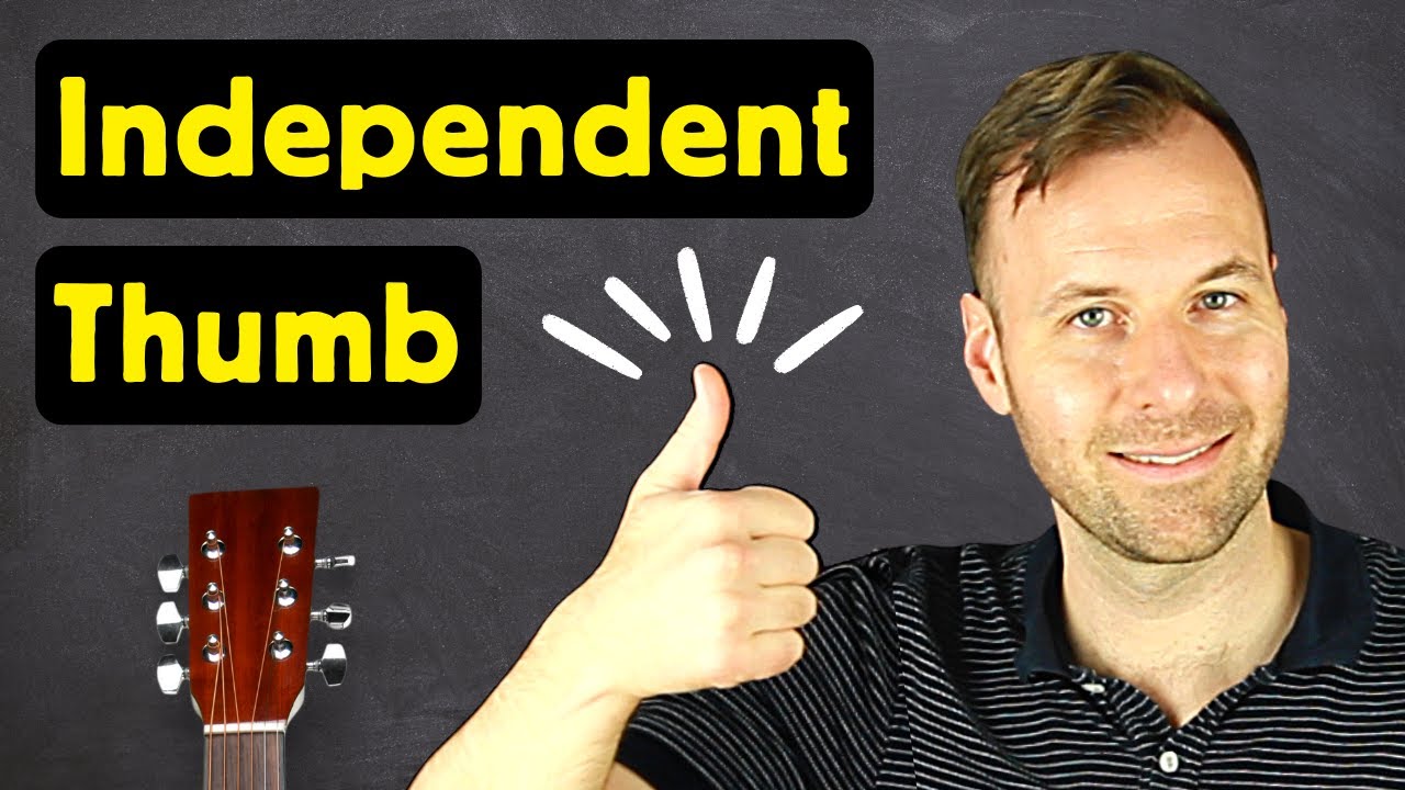 Enhance your fingerpicking with these thumb independence guitar
