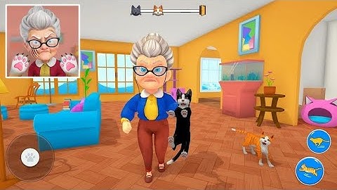 Bad Cat Simulator: Prank Gran - Gameplay Walkthrough (Android) Part 1