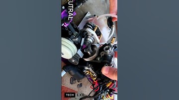 Micro V4 ENGINE Testing on the RC Car | Real Engine RC Car | Fastest RC Engine Car #shorts