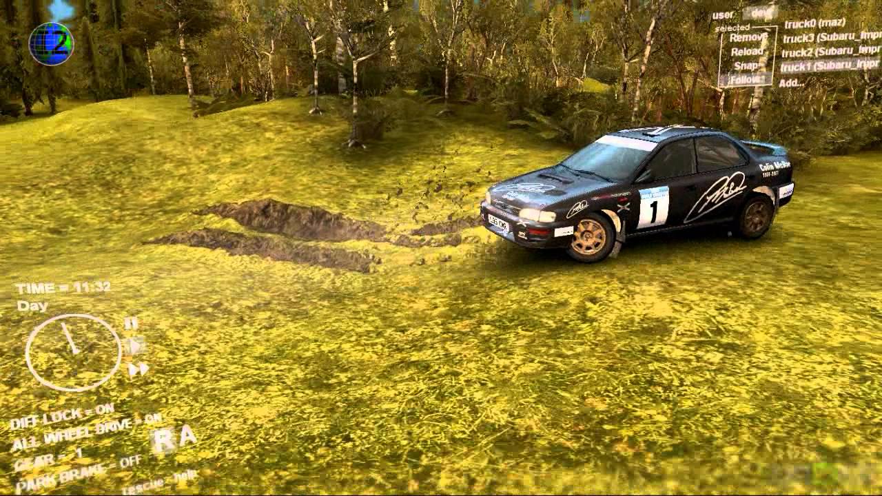 SPINTIRES™ SUBARU IMPREZA WRX 1995 with Graphical Essentials Mod v5.1 HD