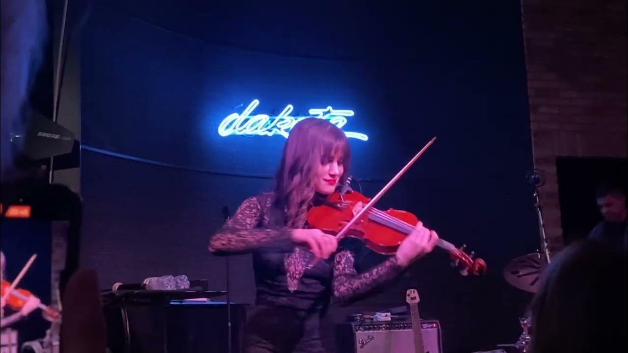 Violinist, Anastasiia Mazurok playing Led Zeppelin’s “Kashmir” with