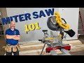 How to use a miter saw  diy for beginners