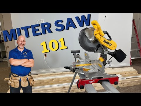 How To Use A Miter Saw | DIY For Beginners