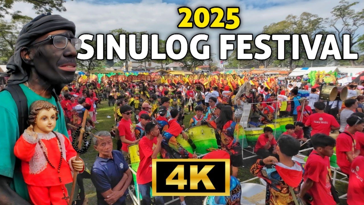 The SINULOG 2025 Street Performances | Floats and Foods in Kabankalan City 🇵🇭