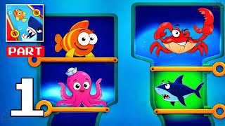 Save The Fish Gameplay Walkthrough Part 1 – All Levels 1-30! (Android & iOS) screenshot 1
