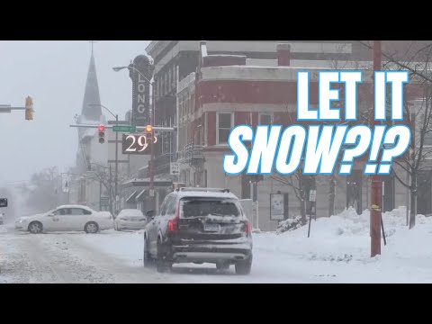 Snow Storm in Columbia, Mo 