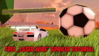 ⚽ ROBLOX JAILBREAK "LASER WIRE" SPOILER TOTURIAL *2024*