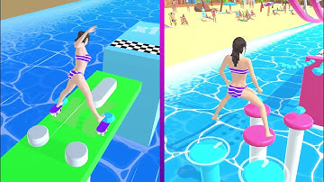 Hopscotch Run - All Levels Gameplay Walkthrough Android,ios (Levels 9-13)