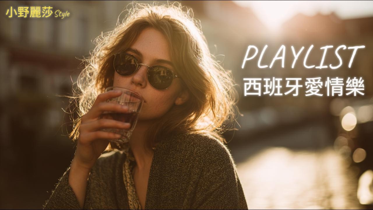 【Playlist歌單】慵懶自由，感覺至上|落日餘暉 | 全新創作《Bésame Mucho》 | 西班牙爵士樂/慵懶煙嗓/放鬆/咖啡館/寶藏女聲/微醺/夜晚/獨處 #playlist #療愈音樂