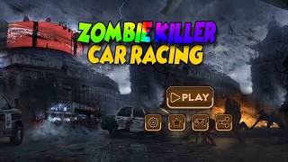 ZOMBIE KILLER CAR RACING 3D screenshot 4