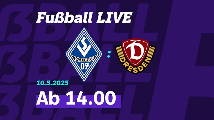 3. Liga live: Waldhof Mannheim – Dynamo Dresden | SWR Sport