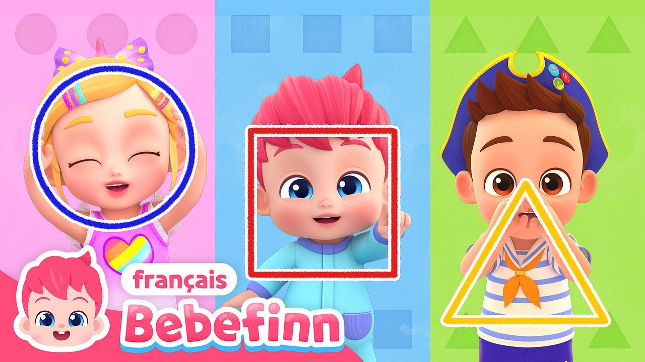 ⭕️Des Formes dans la Maison | Chanter avec Bebefinn | Bebefinn👶Chansons pour Enfants