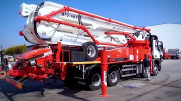 Top 10 Xe Bơm Bê Tông Hiện Đại Và Tuyệt Vời Nhất Thế Giới - Các Cỗ Máy Công Nghiệp