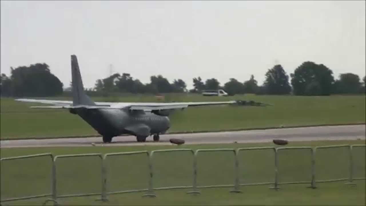 Patrulla Aspa & Casa C295M RAF Waddington 03/07/14