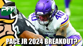 PFF: LB Ivan Pace Jr Breakout Candidate for 2024 Minnesota Vikings