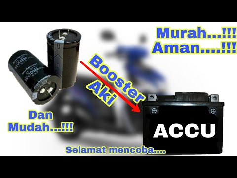 Cara membuat lampu Motor menjadi lebih terang dengan cara memberi resistor pada kabel arus pengisian. 