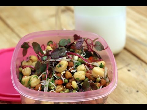 Sprout Salad | Tiffin Treats by Roopa Nabar | Sanjeev Kapoor Khazana