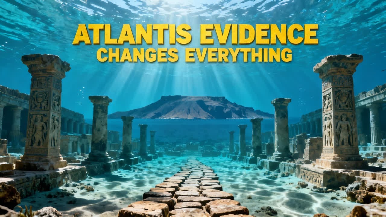 The Lost City of Atlantis New Evidence - Gentle Sleep Story With Ocean ...