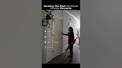 Ranking The Best Harmless Pranks Moments #shortsviral