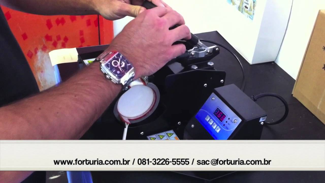 Prensa Termica para Canecas