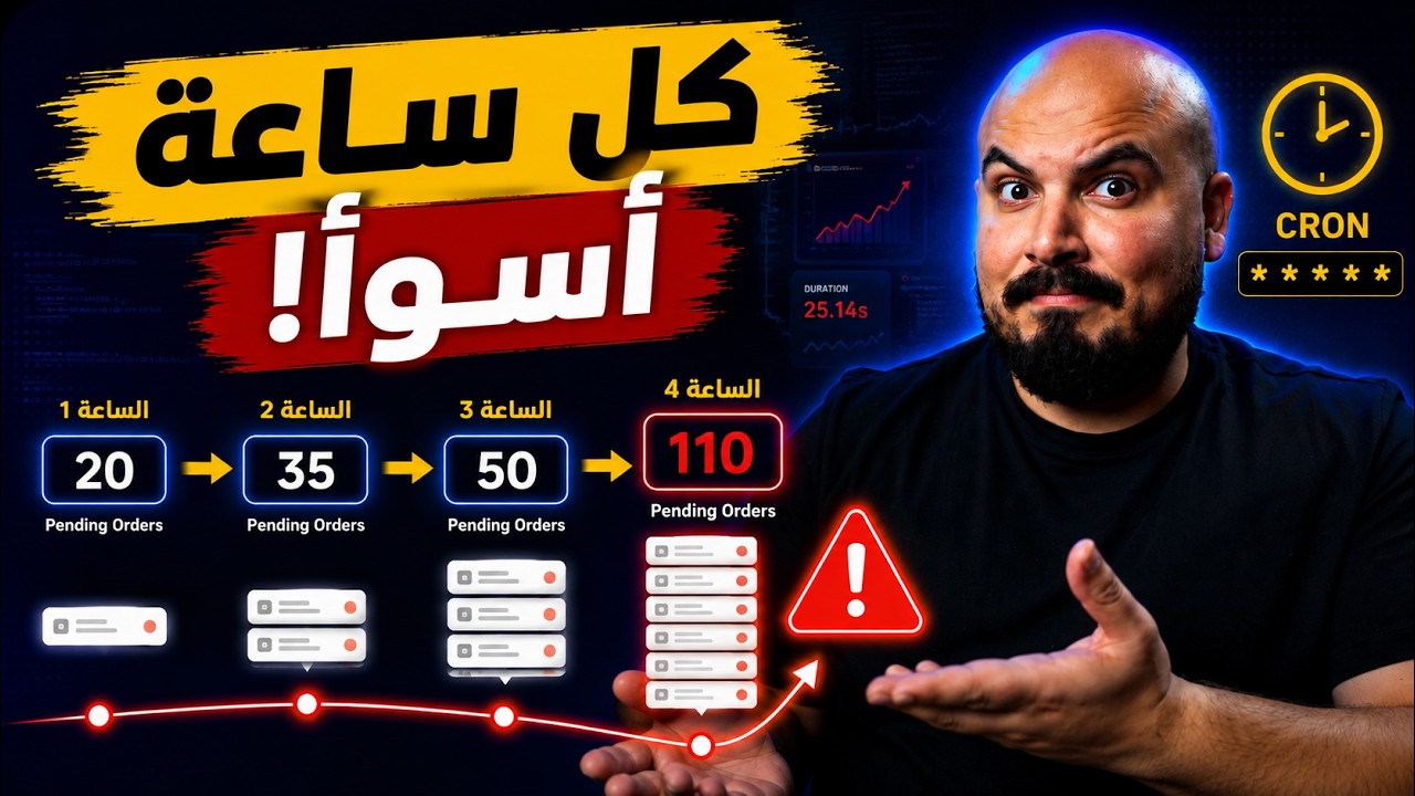 Cron Jobs in Production | الغلطة اللي كانت بتكبر كل ساعة