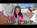 DAY AT THE BEACH IN FLORIDA! WHAT PRANK ARE THEY SCARED OF? EMMA AND ELLIE