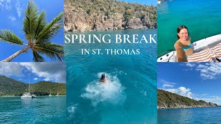 st. thomas 2023 - spring break vlog