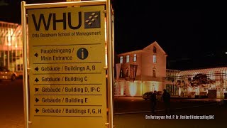 "Vom Wert der Werte" - Ein Vortrag in der WHU Vallendar