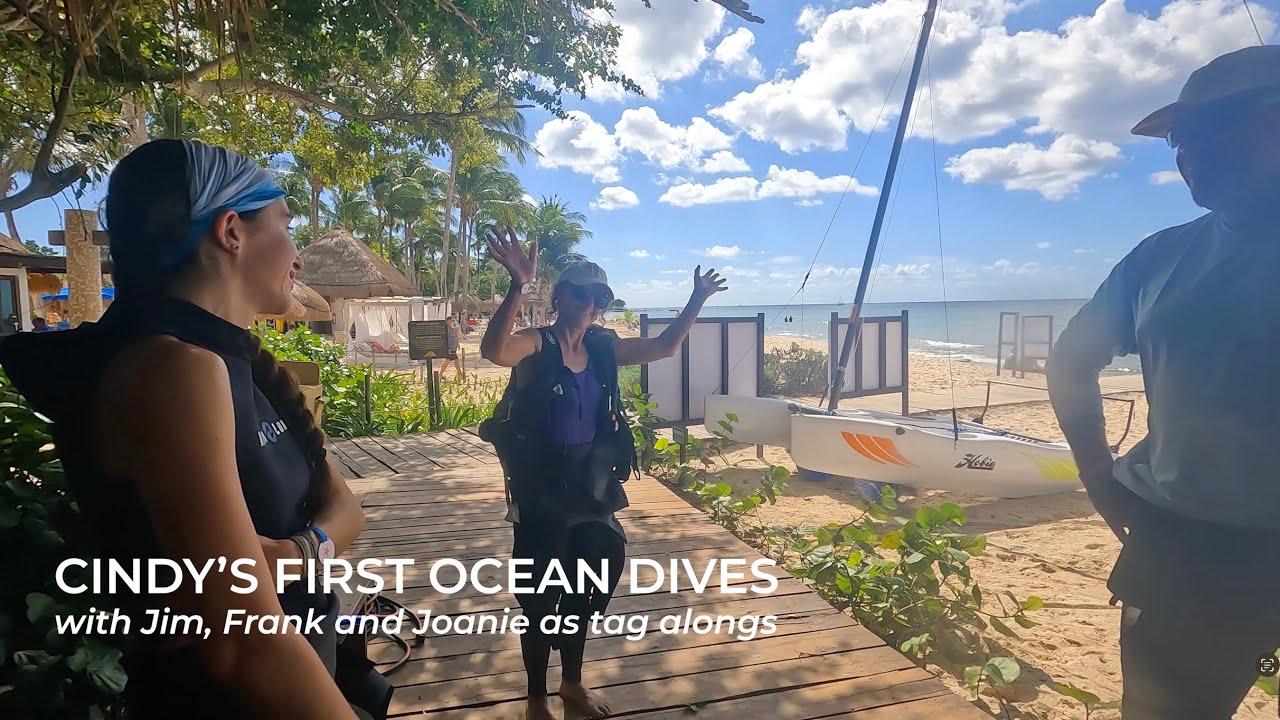 ⁣Cozumel 2026 Cindys First Dives