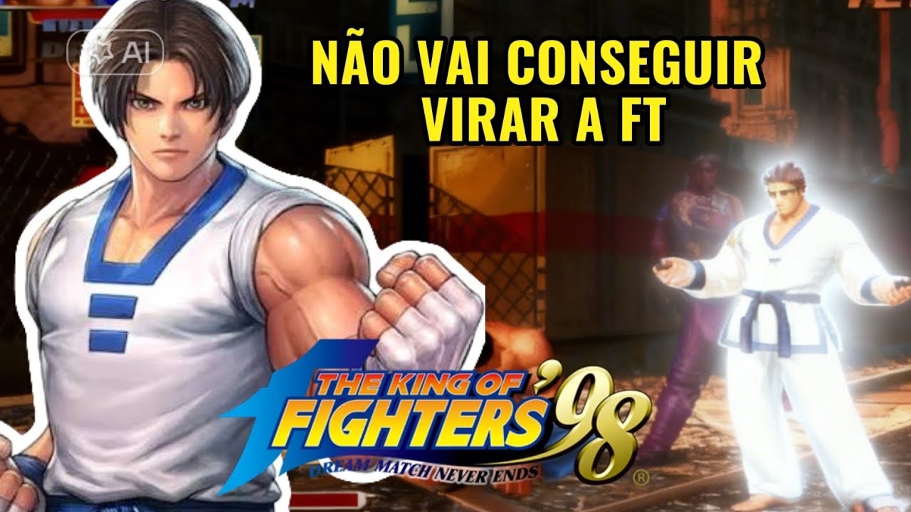 Depois dessa não era pra eu ganhar mesmo. KOF 98 #6 || FIGHTCADE ||
