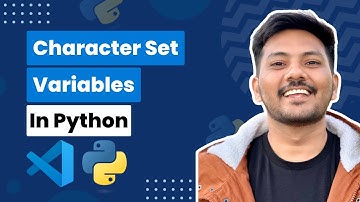 Explaining Character Sets & Variables in Telugu | Python For Data Science Series