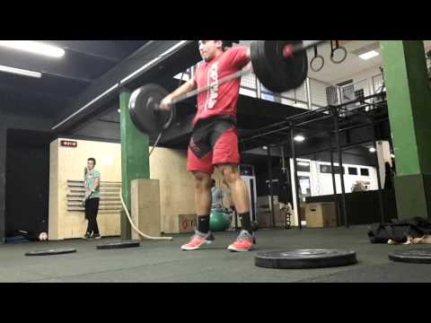 TnG Snatch high pull, 6 reps @80kg