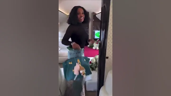 Davido Surprise's Chioma in his private jet ahead of their wedding in Miami #davido #chioma #miami