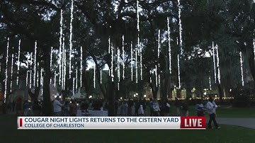 College of Charleston Cistern Yard holiday light show returns