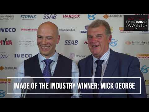 Mick George wins Tip-ex and Tank-ex Image of the Industry Award