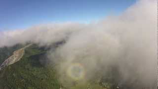 FPV Flying - Cloud Surfing 4-23-2012