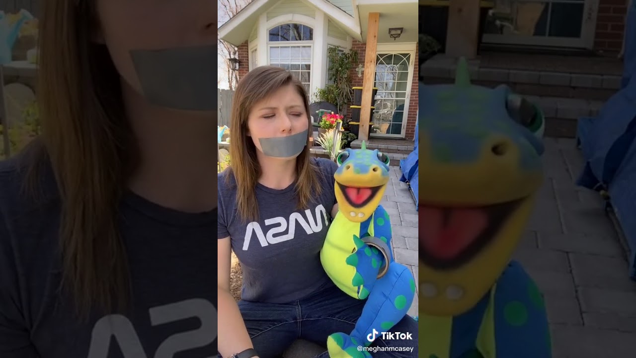 Tik tok girl tape gagged 6 YouTube