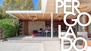 Pergolado Branco Realça As Cores Desse Projeto Maravilhoso