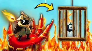 Can I Save Egbert From Being BURNED ALIVE in Well Dweller? screenshot 1